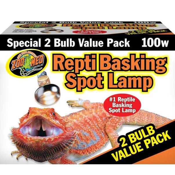 Zoo Med Repti Basking Spot Lamp with UVA - Ruby Mountain Aquarium supply