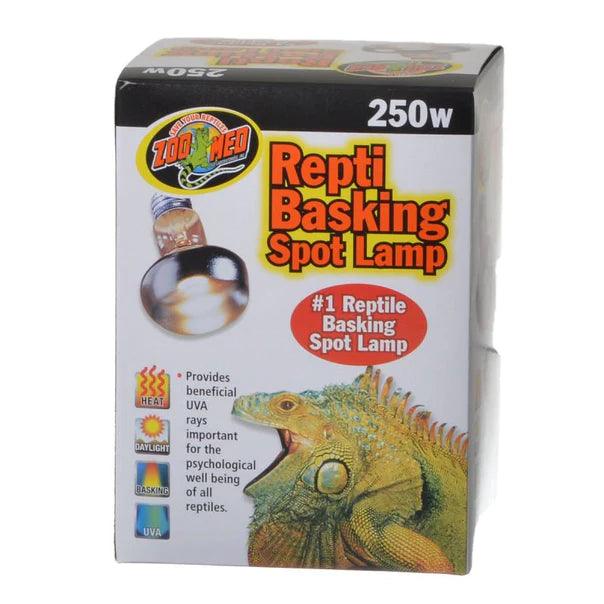 Zoo Med Repti Basking Spot Lamp with UVA - Ruby Mountain Aquarium supply