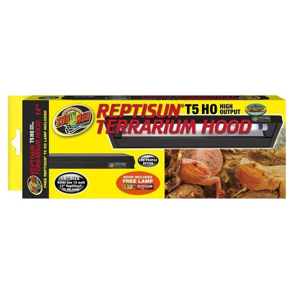 Zoo Med ReptiSun T5 HO High Output Terrarium Hood - Ruby Mountain Aquarium supply