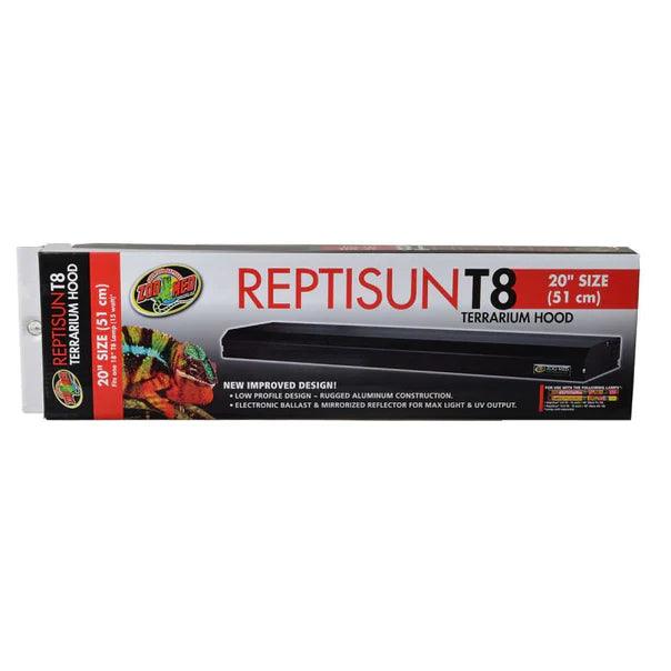 Zoo Med ReptiSun T8 Terrarium Hood - Ruby Mountain Aquarium supply