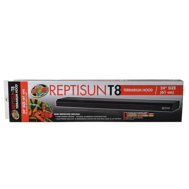 Zoo Med ReptiSun T8 Terrarium Hood - Ruby Mountain Aquarium supply