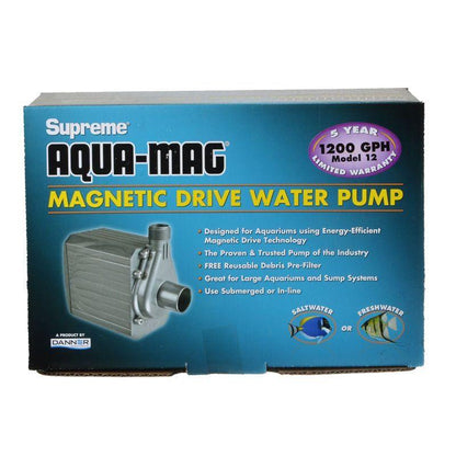 Supreme Aqua-Mag Magnetic Drive Water Pump - Ruby Mountain Aquarium supply