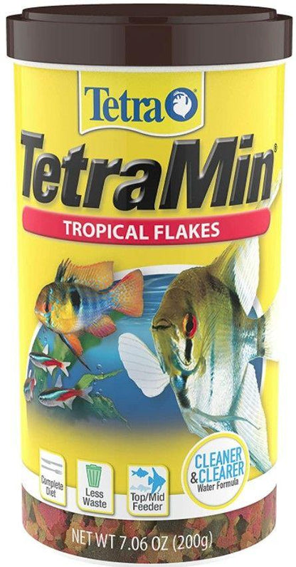 Tetra TetraMin Tropical Flakes Fish Food - Ruby Mountain Aquarium supply